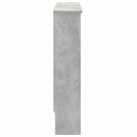 Produktbild för Radiatorlock Betonggrå 78 x 19 x 81,5 cm Konstruerat trä