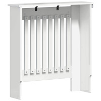 Produktbild för Radiatorlock Högblanka vita 78 x 19 x 81,5 cm Konstruerat trä
