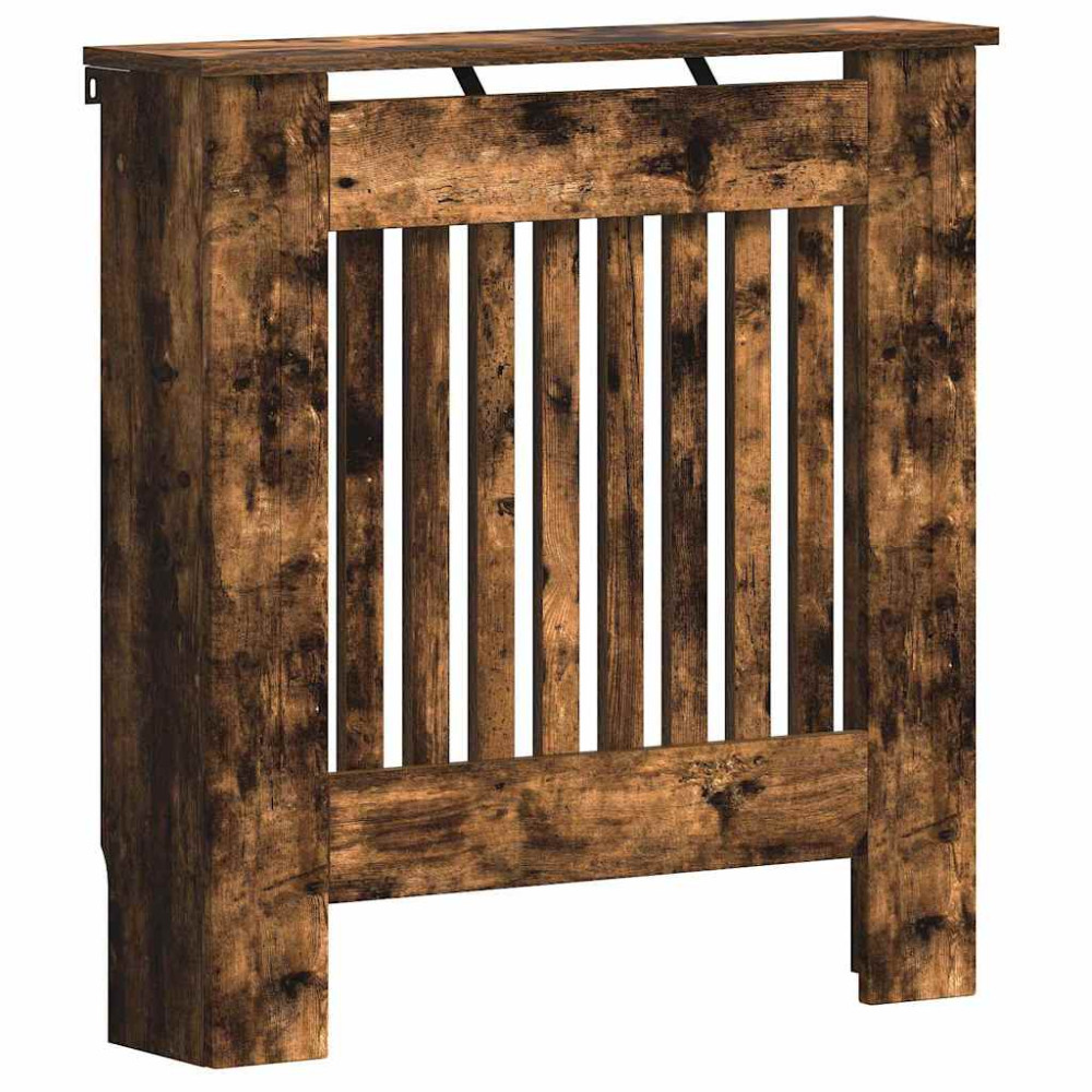 Produktbild för Radiatorlock Rökt ek 78 x 19 x 81,5 cm Konstruerat trä
