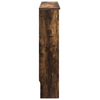Produktbild för Radiatorlock Rökt ek 78 x 19 x 81,5 cm Konstruerat trä