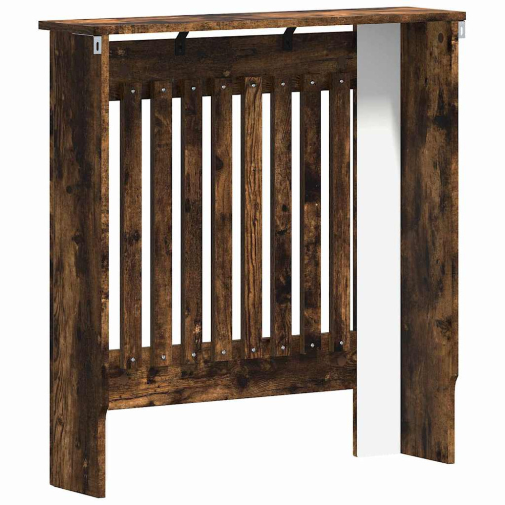 Produktbild för Radiatorlock Rökt ek 78 x 19 x 81,5 cm Konstruerat trä