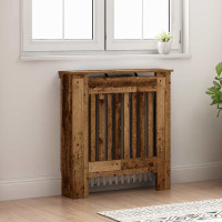 Produktbild för Radiatorlock Gammalt trä 78 x 19 x 81,5 cm Konstruerat trä