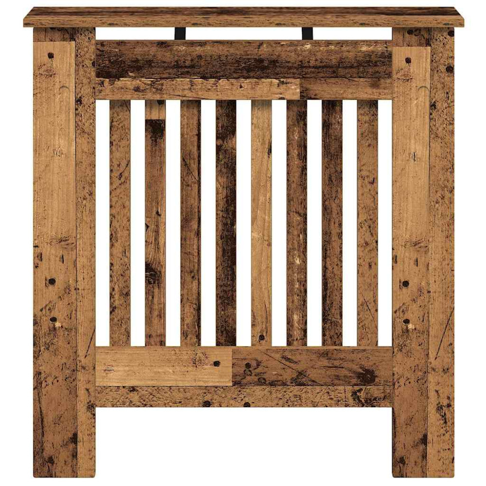 Produktbild för Radiatorlock Gammalt trä 78 x 19 x 81,5 cm Konstruerat trä