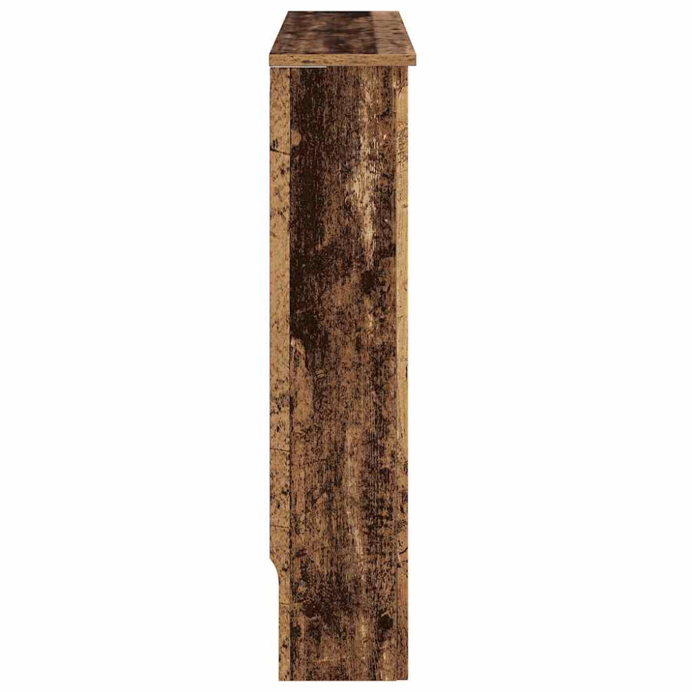 Produktbild för Radiatorlock Gammalt trä 78 x 19 x 81,5 cm Konstruerat trä
