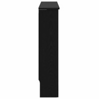 Produktbild för Radiatorlock Svart Ek 78 x 19 x 81,5 cm Konstruerat trä