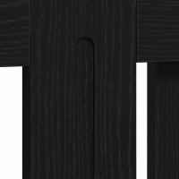 Produktbild för Radiatorlock Svart Ek 78 x 19 x 81,5 cm Konstruerat trä