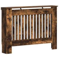 Produktbild för Radiatorlock Rökt ek 112 x 19 x 81,5 cm Konstruerat trä