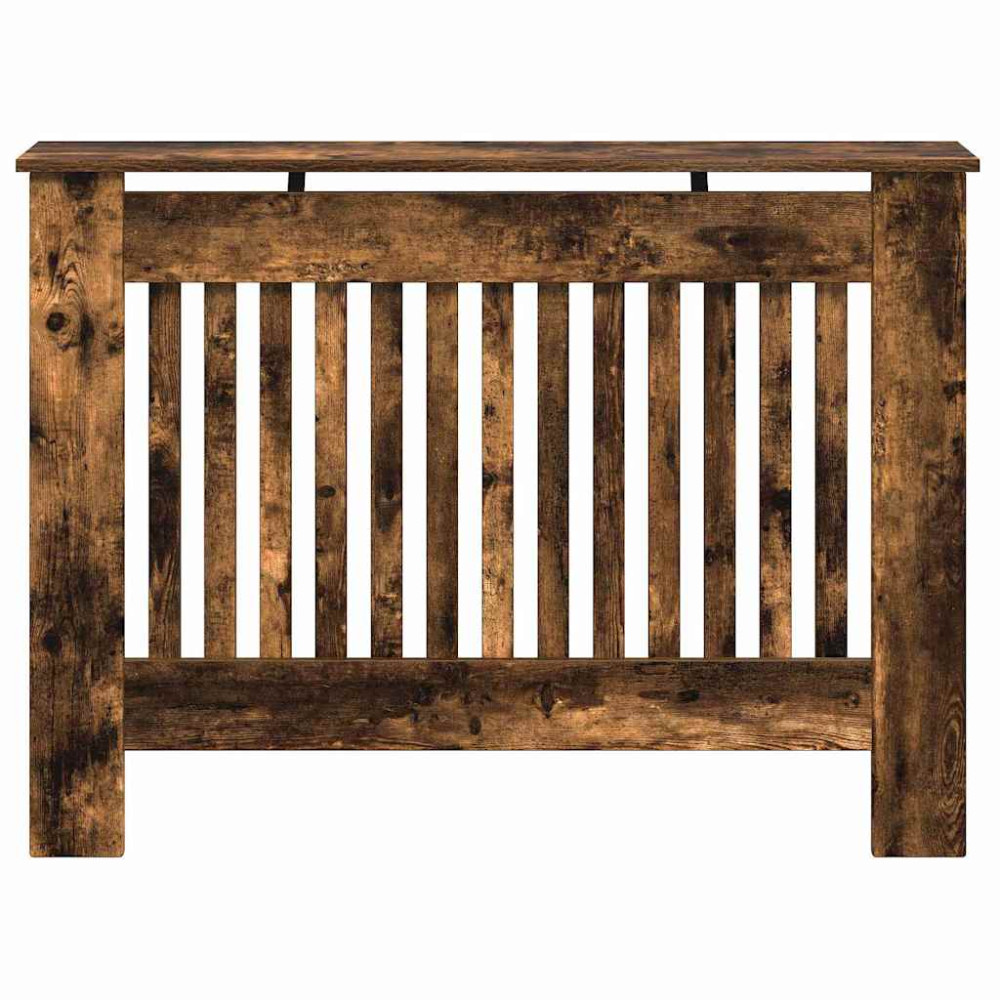 Produktbild för Radiatorlock Rökt ek 112 x 19 x 81,5 cm Konstruerat trä
