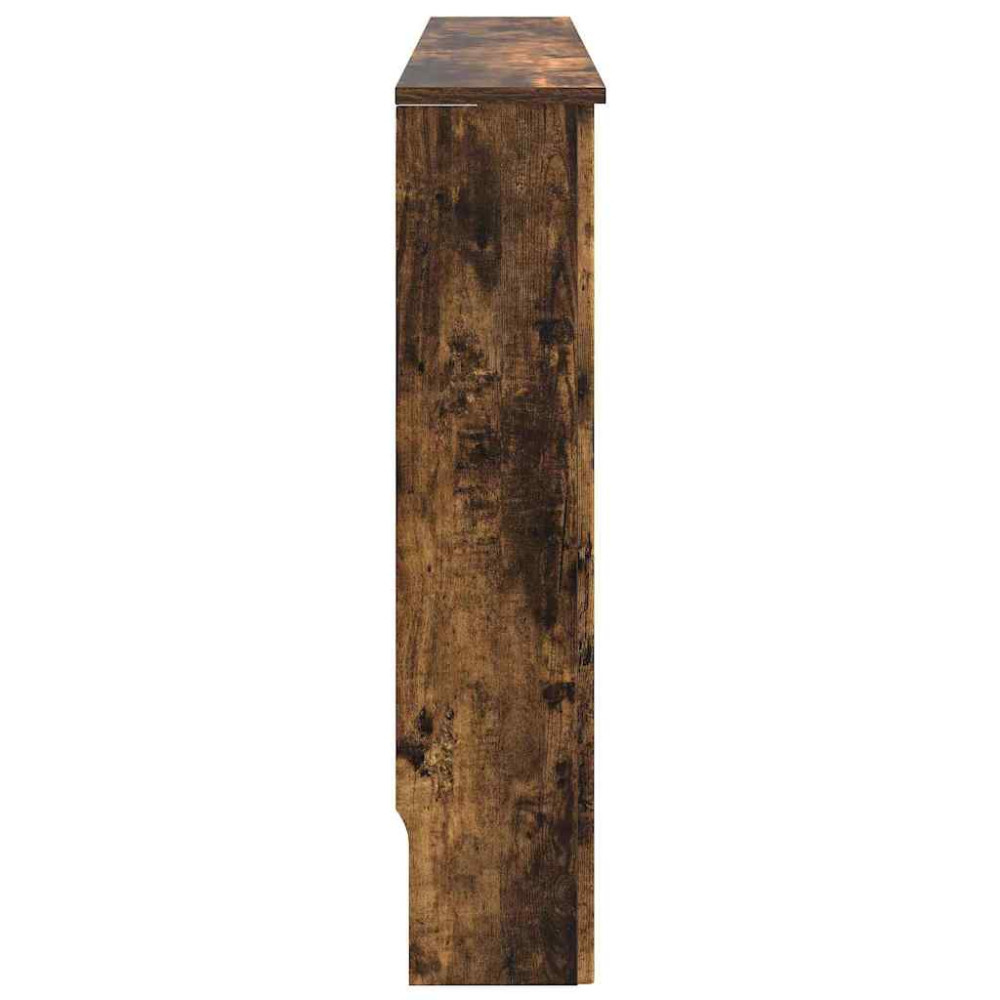 Produktbild för Radiatorlock Rökt ek 112 x 19 x 81,5 cm Konstruerat trä