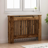 Produktbild för Radiatorlock Gammalt trä 112 x 19 x 81,5 cm Konstruerat trä