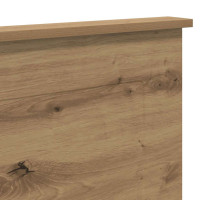 Produktbild för Huvudgavel Artisan Ek 100 cm Konstruerat trä