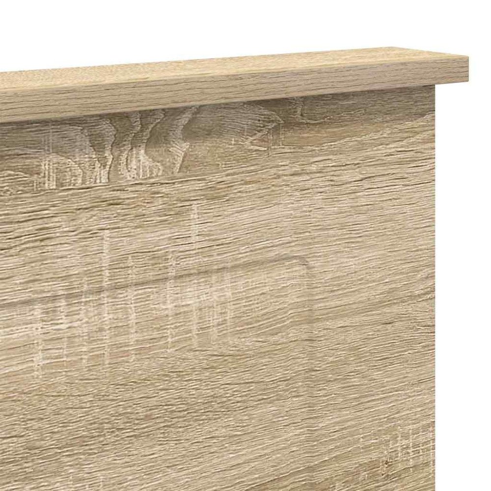 Produktbild för Huvudgavel med huvudgavel Sonoma-ek 200 cm Konstruerat trä