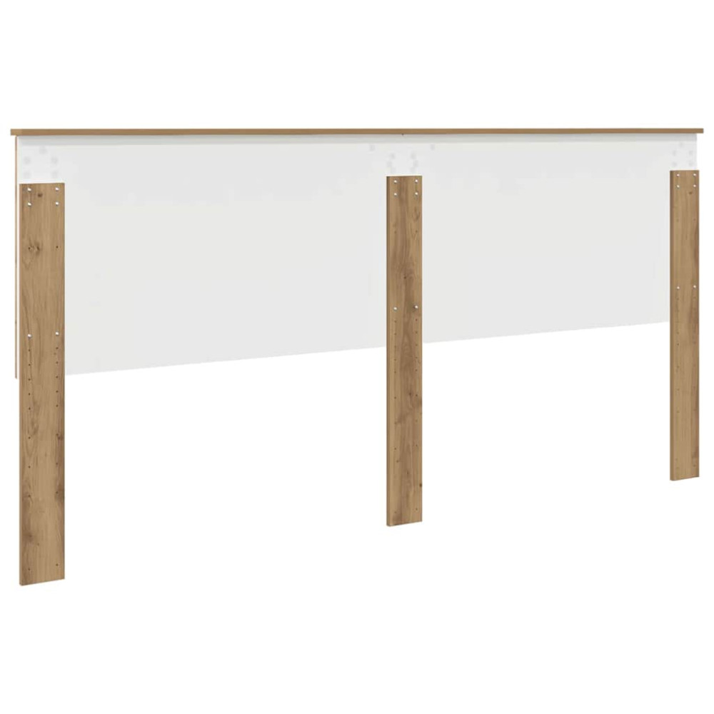 Produktbild för Huvudgavel med huvudgavel Artisan Ek 200 cm Konstruerat trä