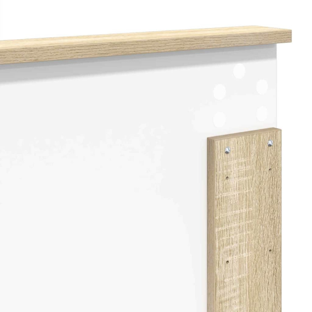 Produktbild för Huvudgavel med huvudgavel Sonoma-ek 160 cm Konstruerat trä