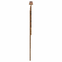Produktbild för Huvudgavel med huvudgavel Gammalt trä 150 cm Konstruerat trä