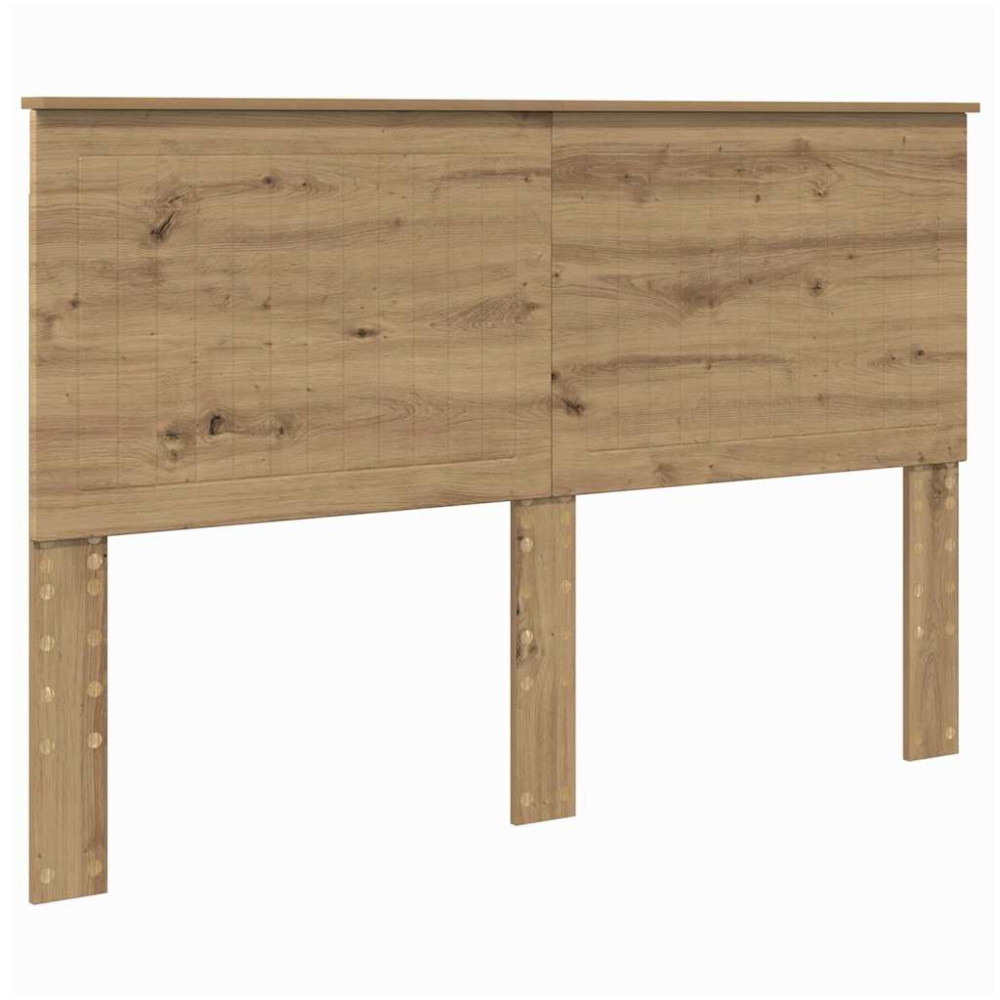 Produktbild för Huvudgavel med huvudgavel Artisan Ek 150 cm Konstruerat trä