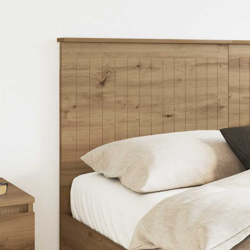 Produktbild för Huvudgavel med huvudgavel Artisan Ek 150 cm Konstruerat trä