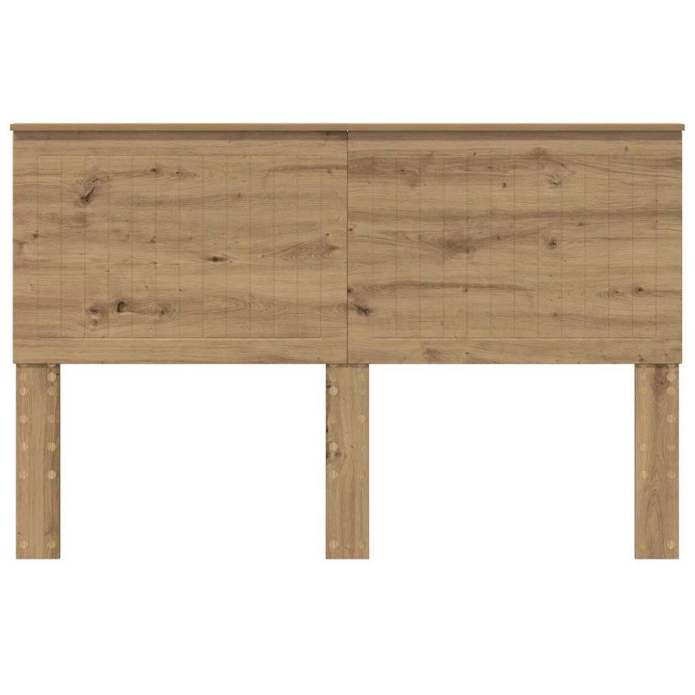Produktbild för Huvudgavel med huvudgavel Artisan Ek 150 cm Konstruerat trä