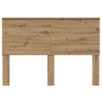 Produktbild för Huvudgavel med huvudgavel Artisan Ek 140 cm Konstruerat trä