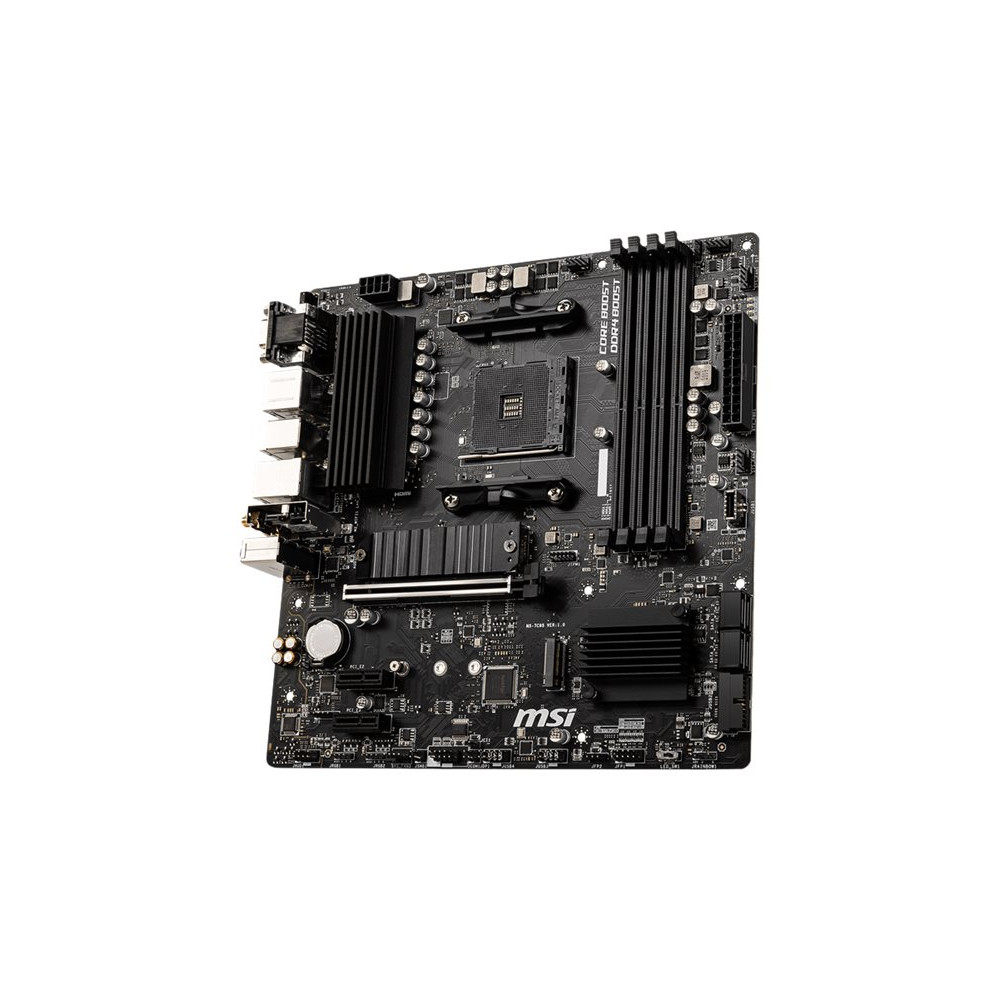Produktbild för MSI B550M PRO-VDH WIFI - moderkort - micro ATX - Socket AM4 - AMD B550