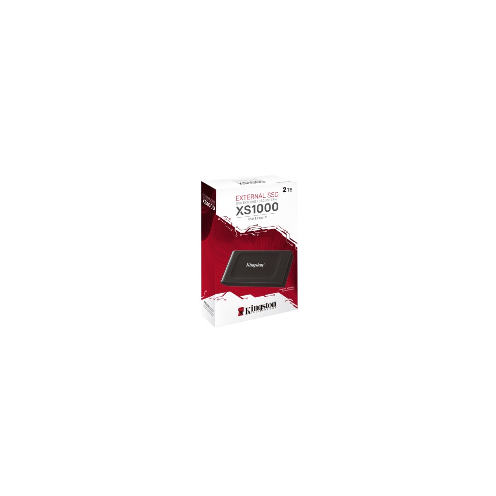 Produktbild för Kingston XS1000 - SSD - 2 TB - USB 3.2 Gen 2