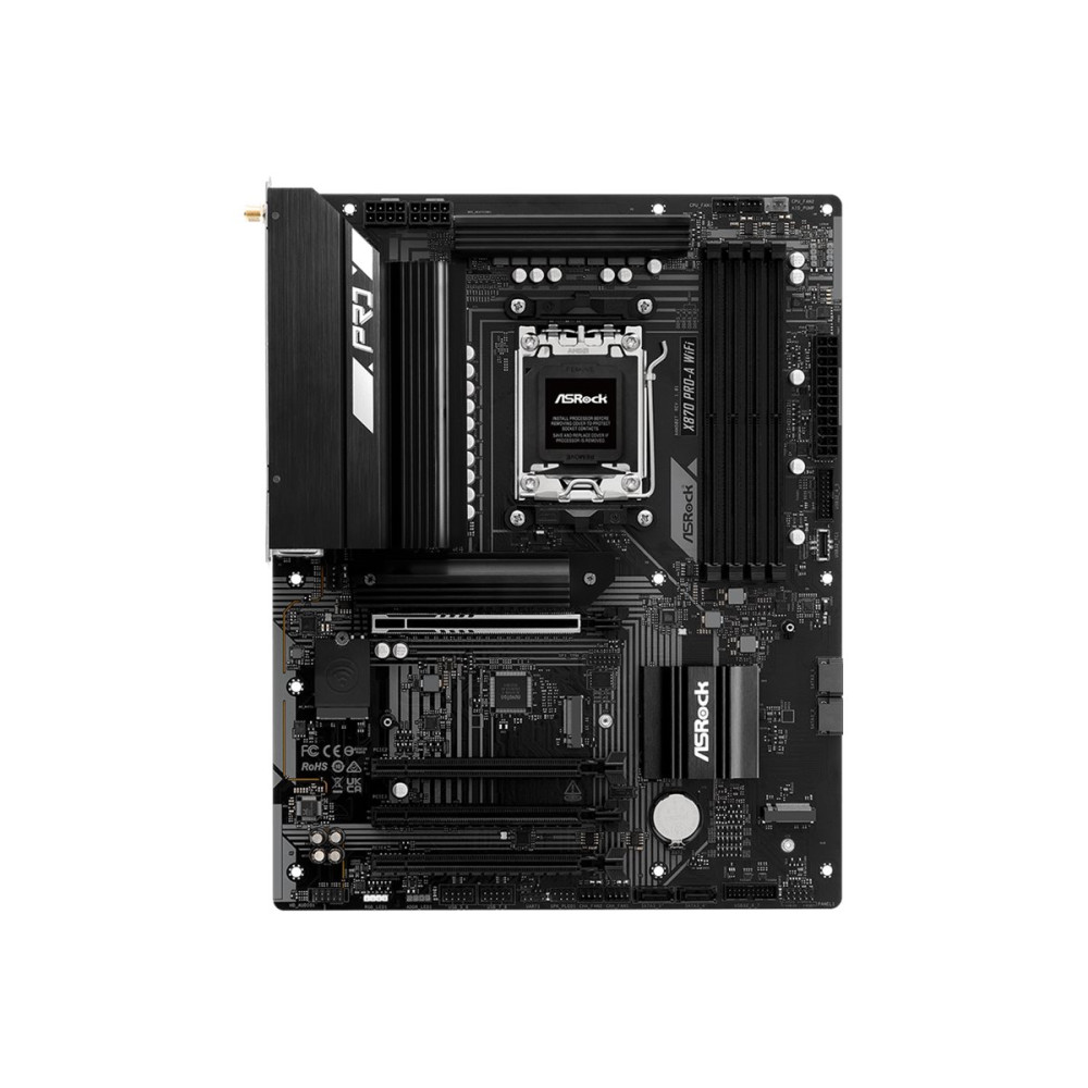Produktbild för ASRock X870 PRO-A WIFI - moderkort - ATX - Socket AM5 - AMD X870