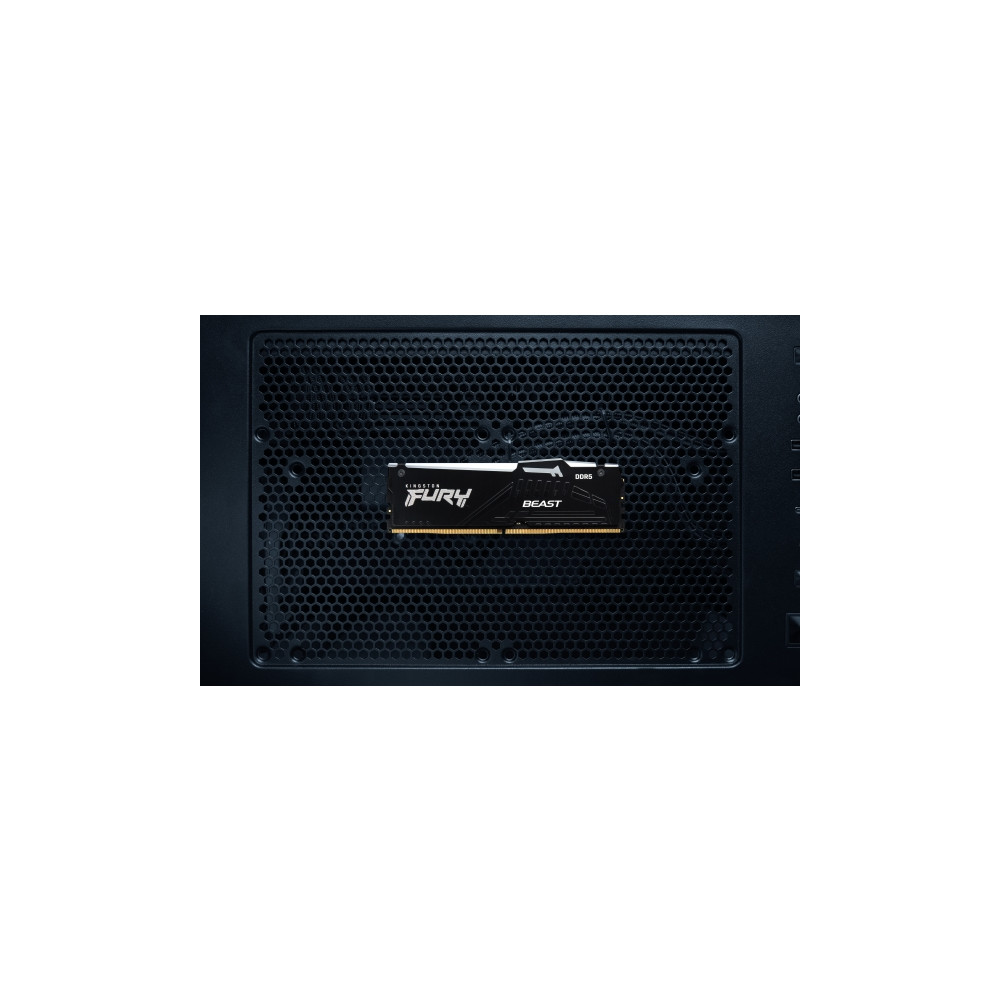 Produktbild för Kingston FURY Beast RGB - DDR5 - sats - 64 GB: 2 x 32 GB - DIMM 288-pin - 6400 MHz / PC5-51200 - ej buffrad