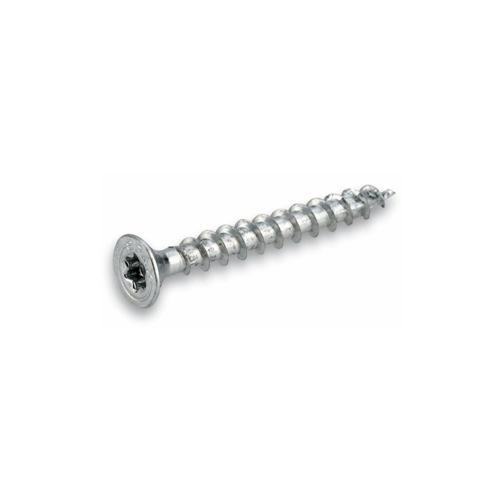 Produktbild för SPAX 1191010450453, Skruv, Metall, Zink, Trä, Platt huvud, T...