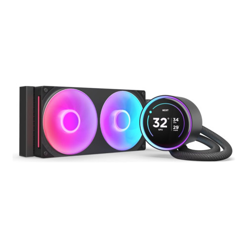 NZXT NZXT Kraken Elite 240 RGB - kylsystem med vätska till processorn - med LCD-display