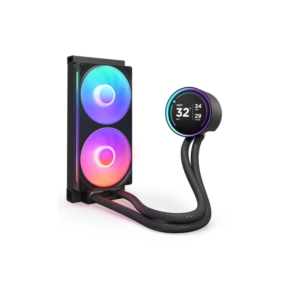 Produktbild för NZXT Kraken Elite 240 RGB - kylsystem med vätska till processorn - med LCD-display