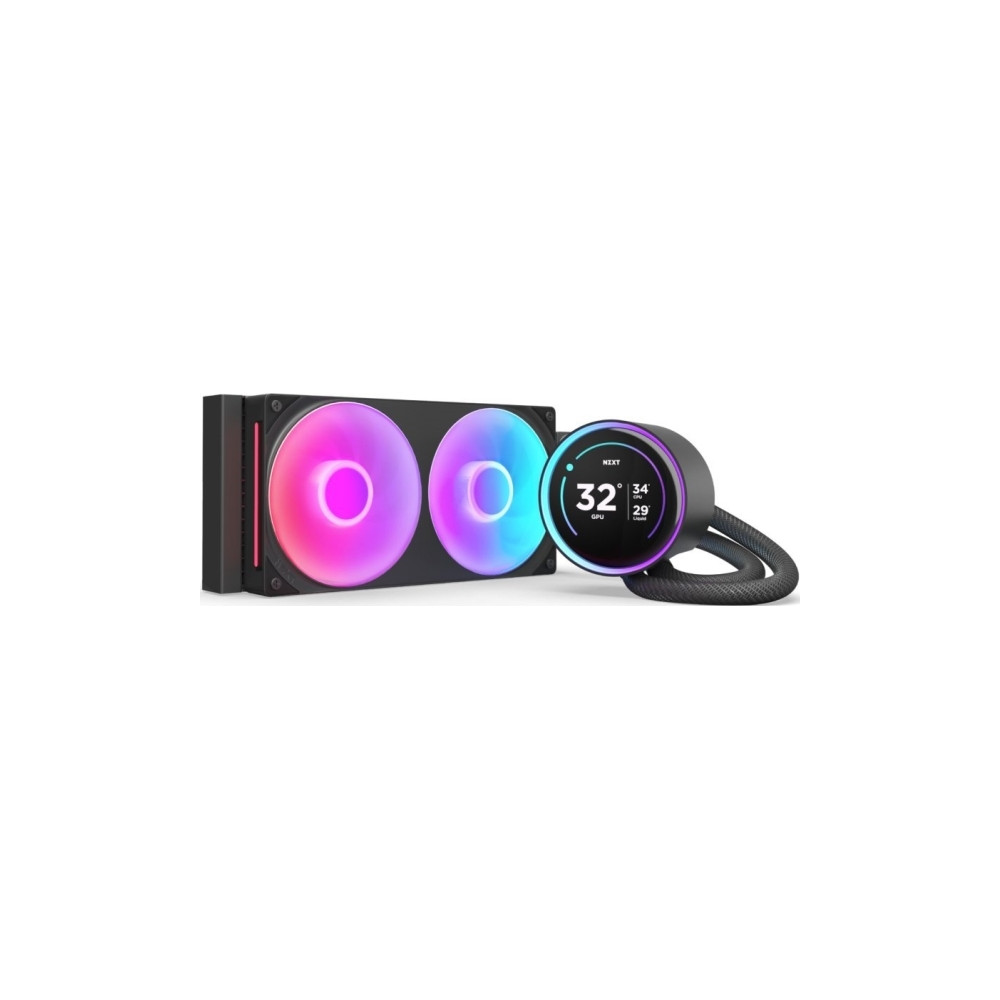 Produktbild för NZXT Kraken Elite 240 RGB - kylsystem med vätska till processorn - med LCD-display