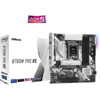 Produktbild för ASRock B760M PRO RS/D5 - moderkort - micro ATX - LGA1700-uttag - B760