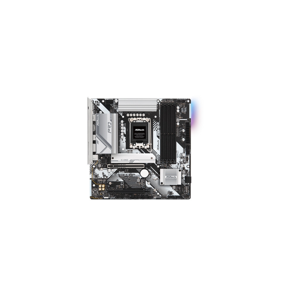 Produktbild för ASRock B760M PRO RS/D5 - moderkort - micro ATX - LGA1700-uttag - B760