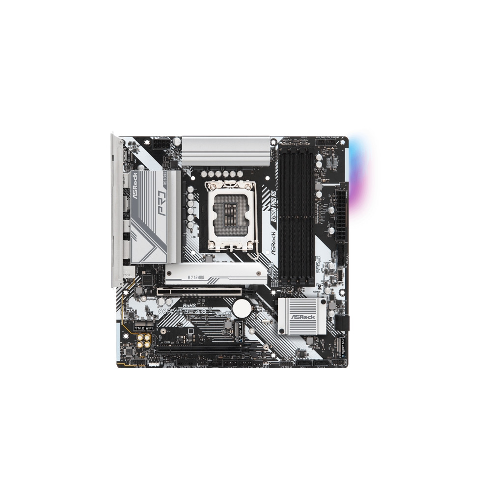 Produktbild för ASRock B760M PRO RS/D5 - moderkort - micro ATX - LGA1700-uttag - B760