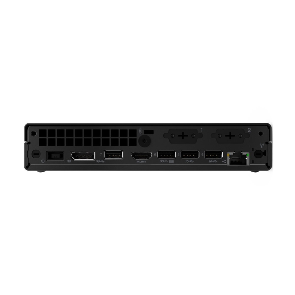 Produktbild för Lenovo ThinkCentre M70q Gen 6 - liten - AI PC - Core Ultra 7 265T 1.5 GHz - vPro Enterprise - 16 GB - SSD 1 TB - nordiskt (danska/finska/norska/svenska)