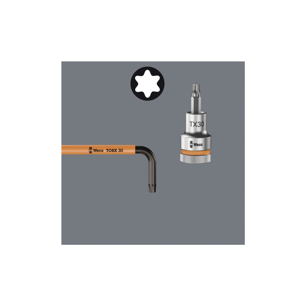 Produktbild för Wera 967/9 TX XL - L-nyckelsats - 9 delar