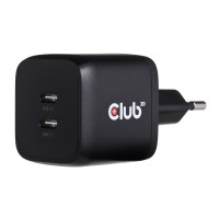 Produktbild för Club 3D CAC-1909 strömadapter - PPS- och GaN-teknik - 2 x USB-C - 45 watt