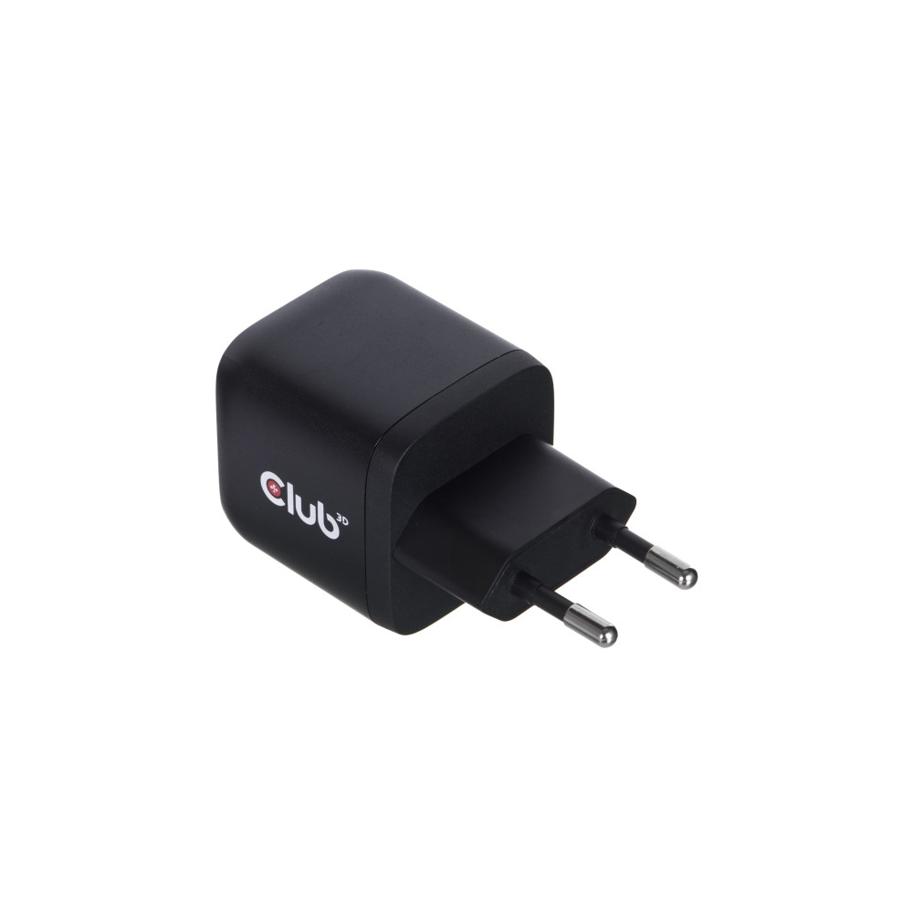 Produktbild för Club 3D CAC-1909 strömadapter - PPS- och GaN-teknik - 2 x USB-C - 45 watt