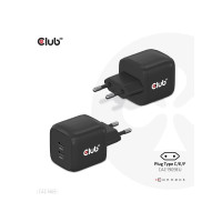 Produktbild för Club 3D CAC-1909 strömadapter - PPS- och GaN-teknik - 2 x USB-C - 45 watt