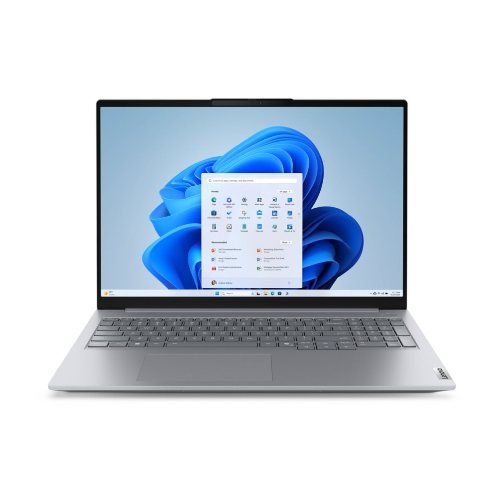 Produktbild för Lenovo ThinkBook 16 G8 IRL - 16" - Intel Core 5 - 210H - 16 GB RAM - 512 GB SSD - nordiskt (danska/finska/norska/svenska)
