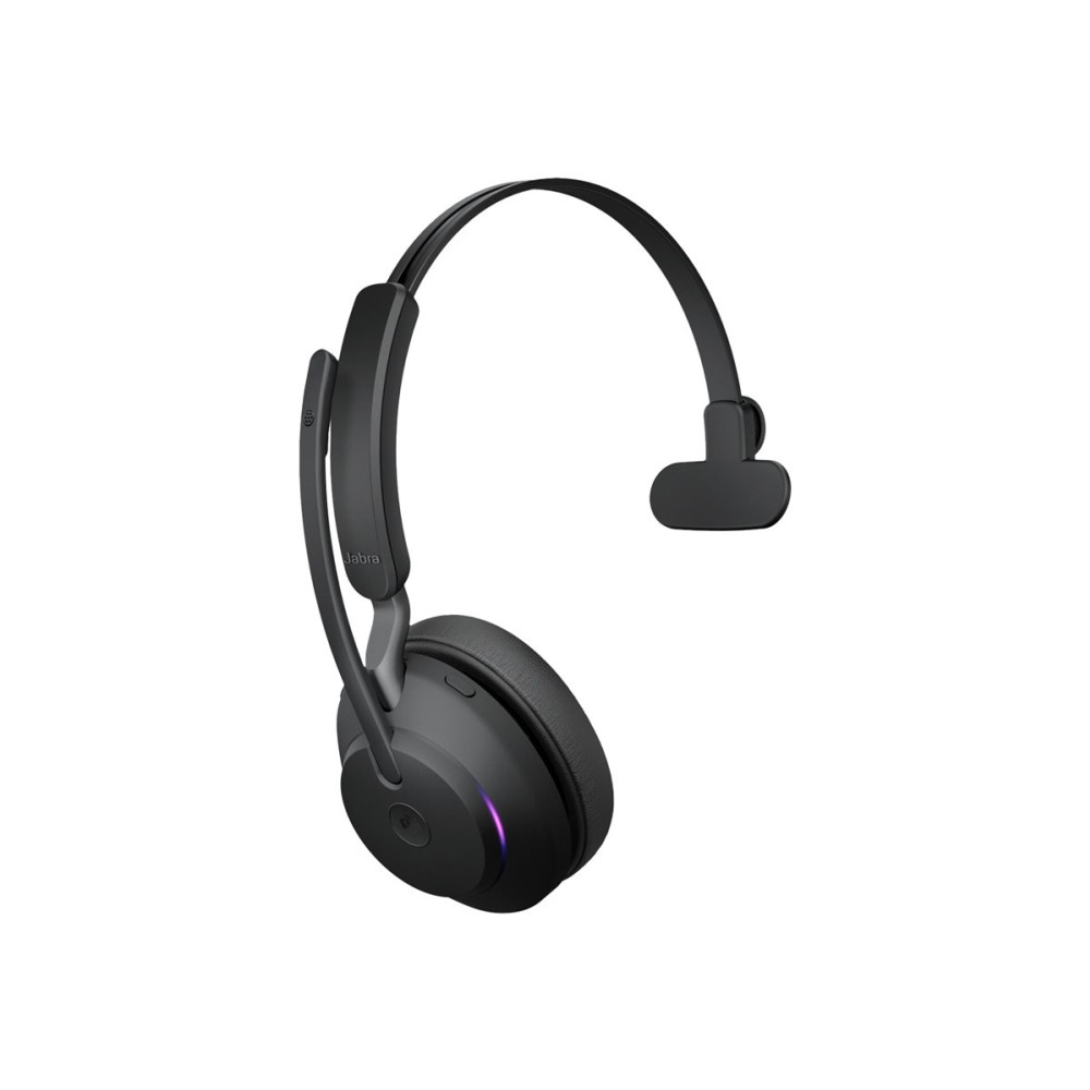 Produktbild för Jabra Evolve2 65 MS Mono - headset - USB-A - med laddningsställ