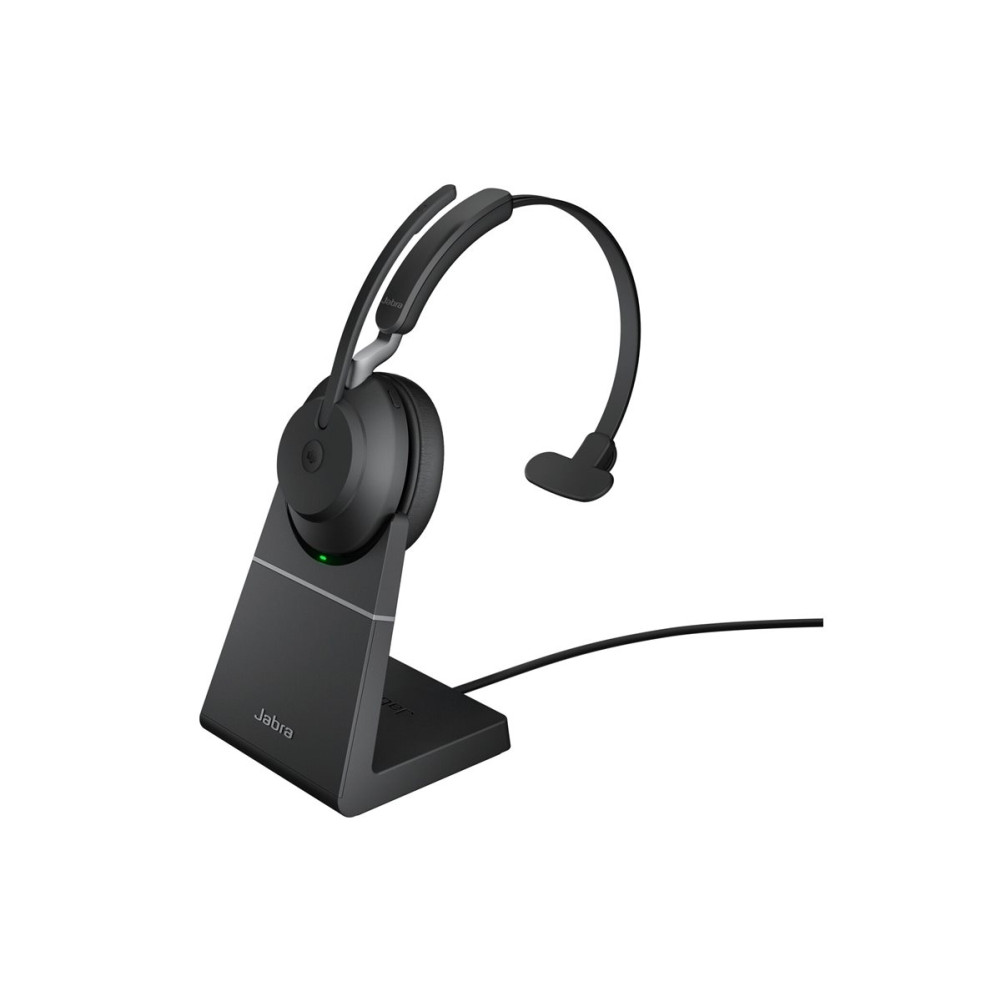 Produktbild för Jabra Evolve2 65 MS Mono - headset - USB-A - med laddningsställ