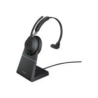 Produktbild för Jabra Evolve2 65 MS Mono - headset - USB-A - med laddningsställ