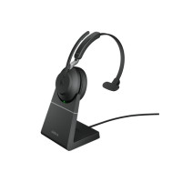 Produktbild för Jabra Evolve2 65 MS Mono - headset - USB-A - med laddningsställ