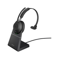 Produktbild för Jabra Evolve2 65 MS Mono - headset - USB-A - med laddningsställ