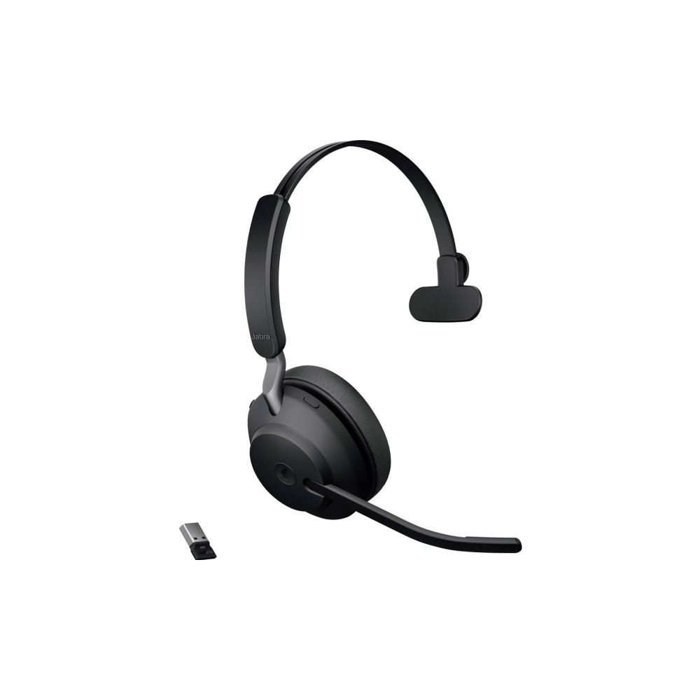 Produktbild för Jabra Evolve2 65 MS Mono - headset - USB-A - med laddningsställ