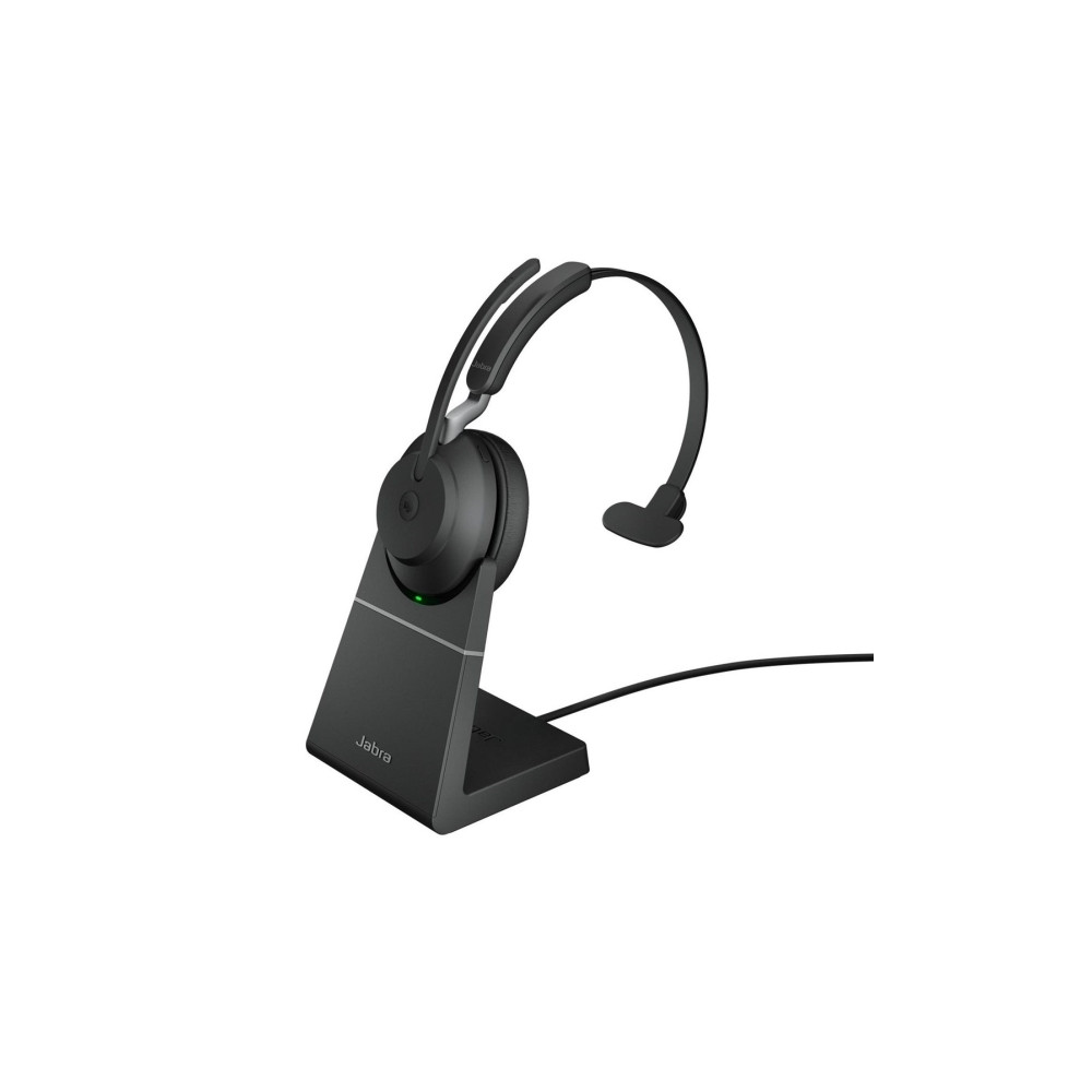 Produktbild för Jabra Evolve2 65 MS Mono - headset - USB-A - med laddningsställ