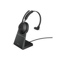 Produktbild för Jabra Evolve2 65 MS Mono - headset - USB-A - med laddningsställ