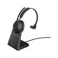 Produktbild för Jabra Evolve2 65 MS Mono - headset - USB-A - med laddningsställ