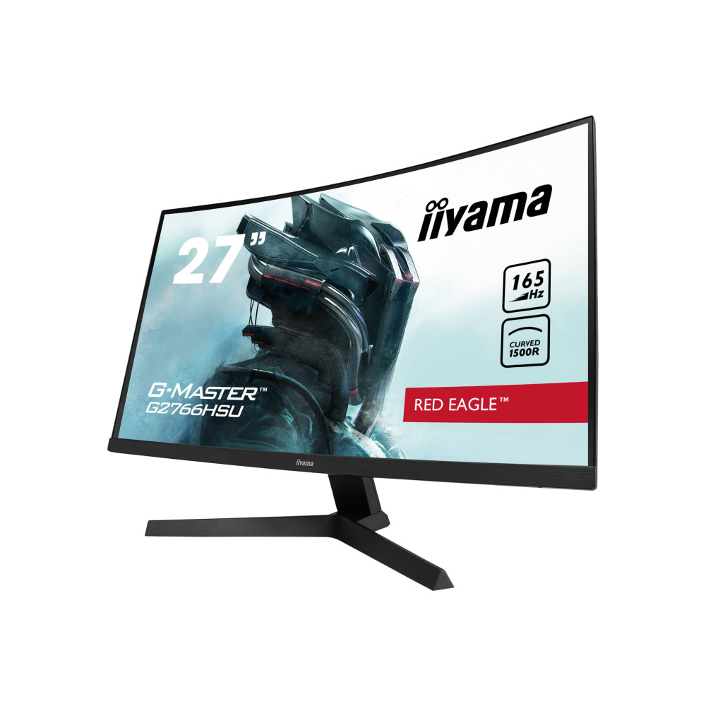 Produktbild för iiyama G-MASTER Red Eagle G2766HSU-B1 - LED-skärm - böjd - Full HD (1080p) - 27" - HDR